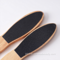 Foot File Double Sided foot spa pedicure wood foot file Manufactory